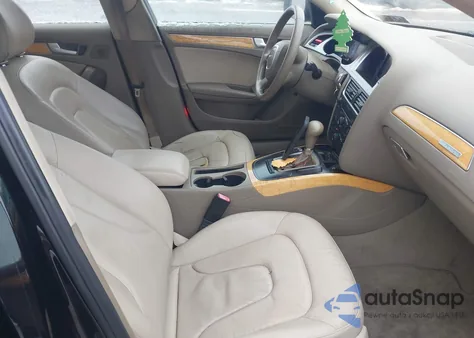 2009 Audi A4 2.0T Premium from USA, damaged, VIN WAULF78K49N014751